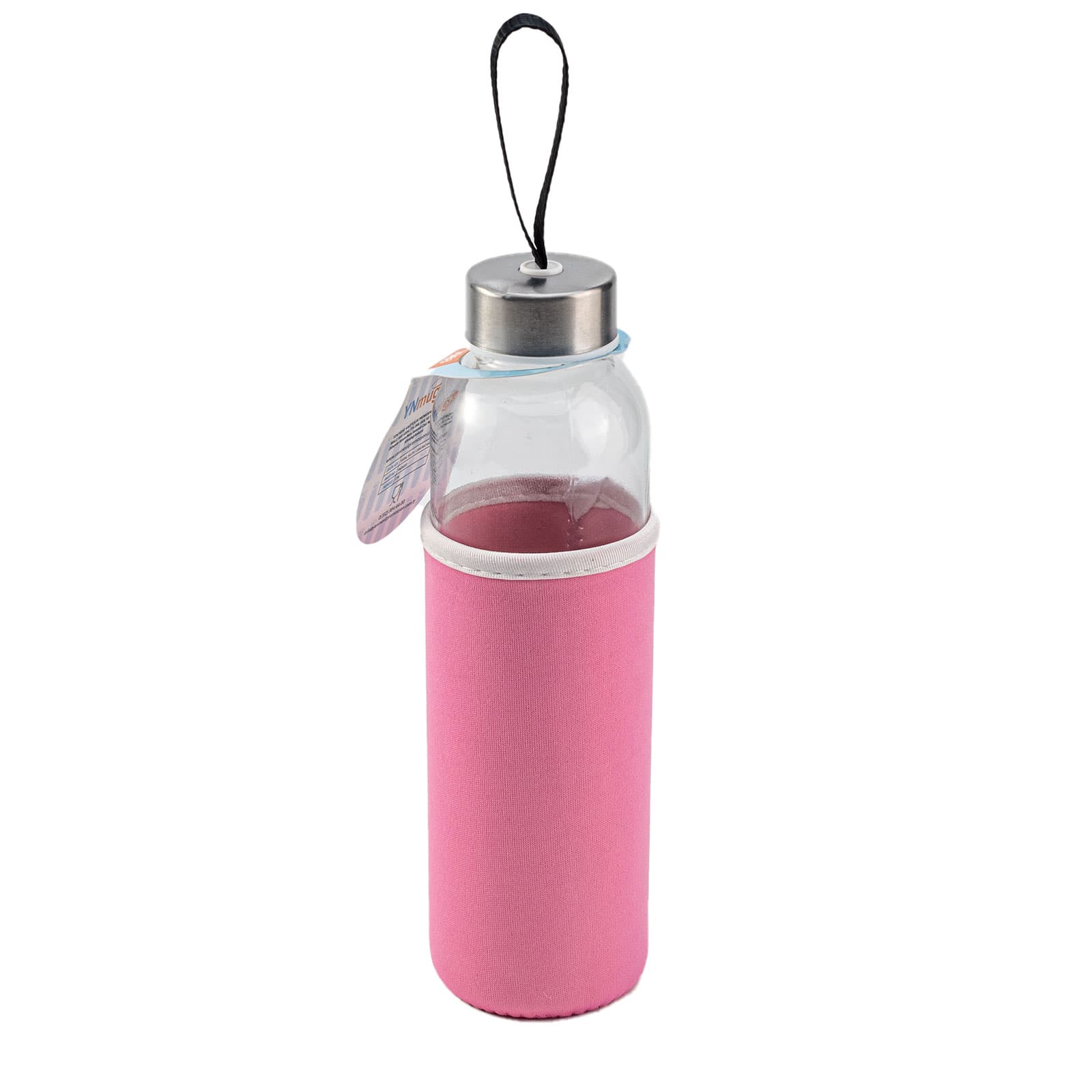 LADOGA PEMBE 550 ML CAM MATARA promosyon ürünü
