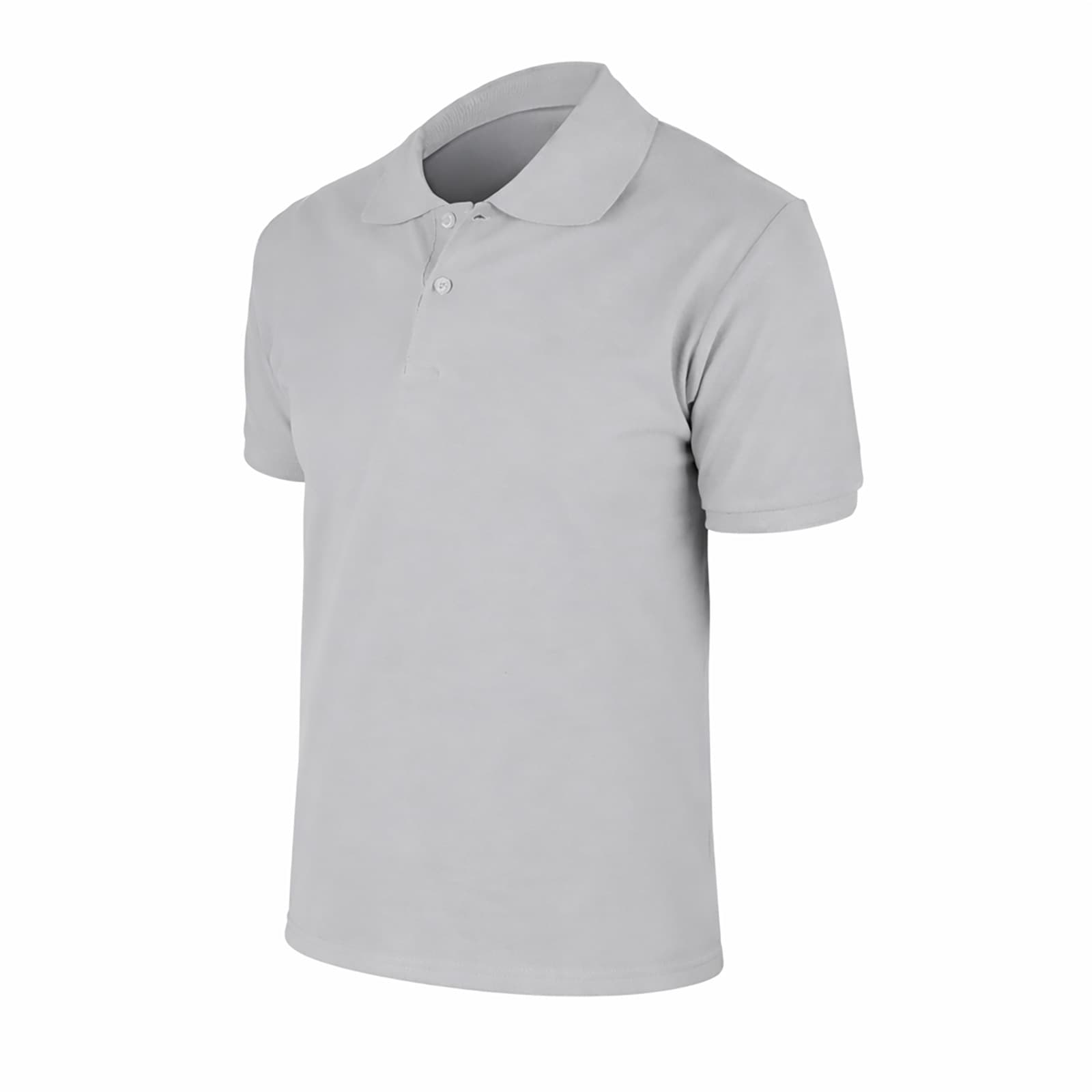 BEGONYA GRİ XXL POLO YAKA TİŞÖRT