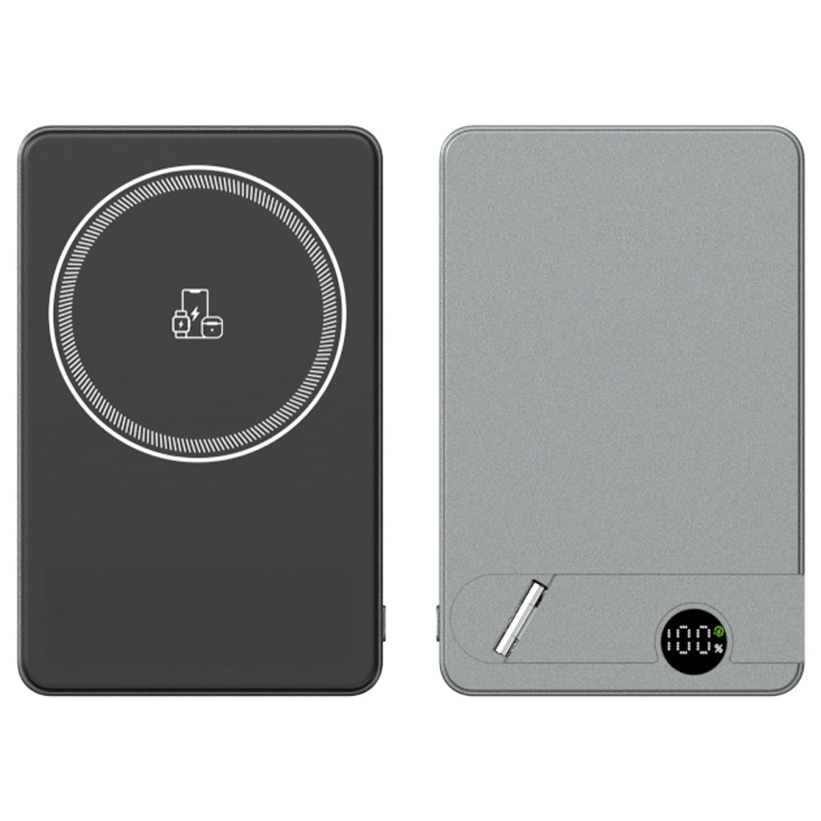 KİLYOS 10.000 MAH SİYAH MAGSAFE ve WIRELESS STANDLI POWERBANK Model 225601 promosyon ürünü