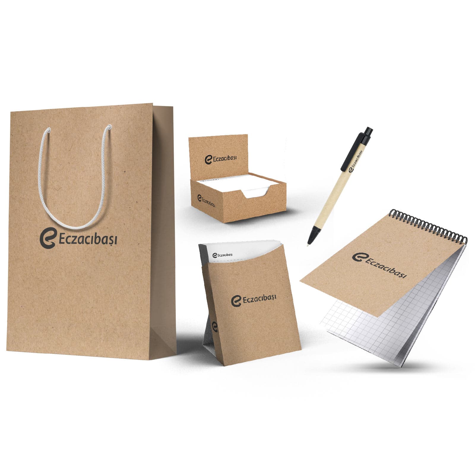 ALA-61 SÜPER EKO 5Lİ KRAFT SET Model ALA-61 promosyon ürünü