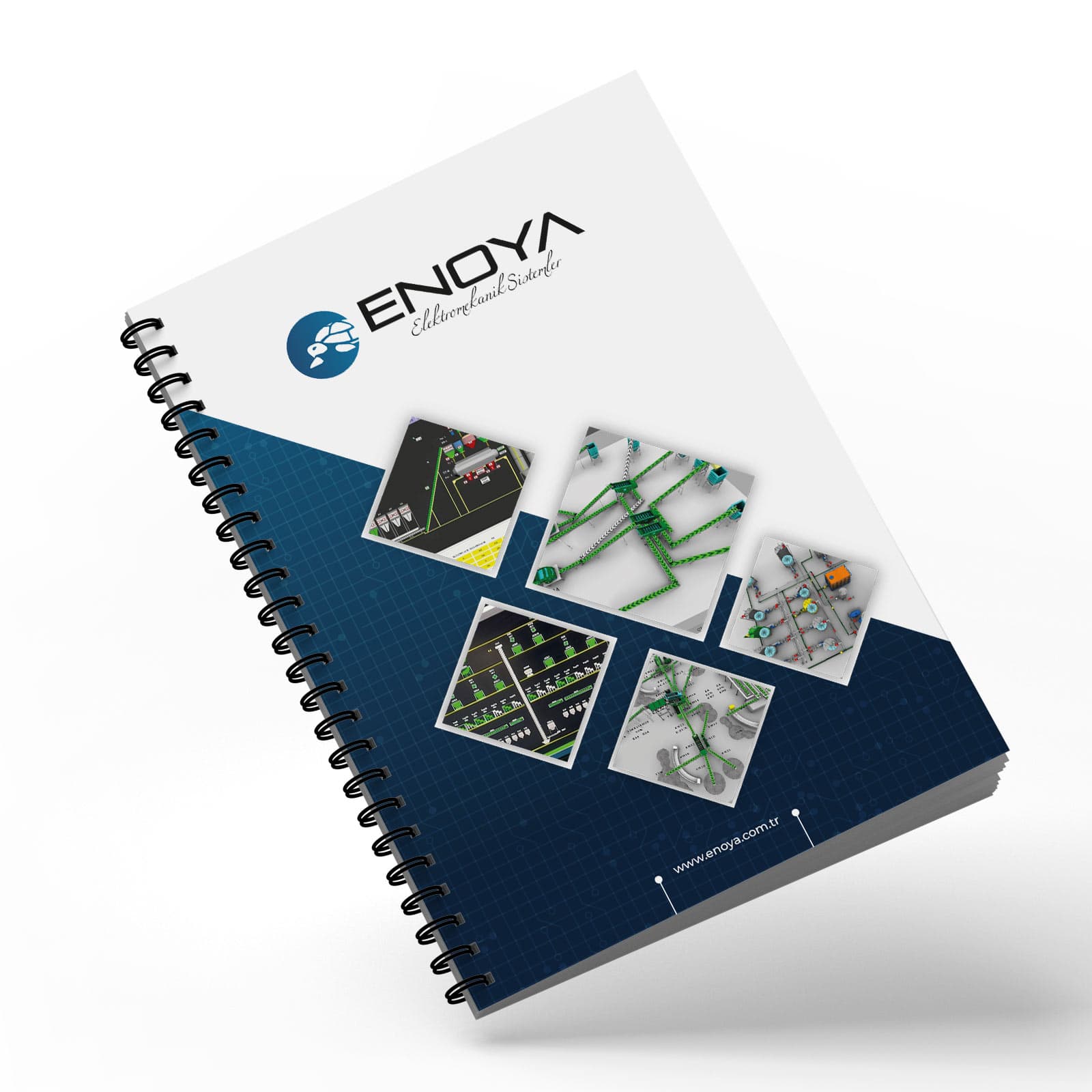 ALA-23 SPİRALLİ DEFTER 20X28 CM Model ALA-23-20 promosyon ürünü