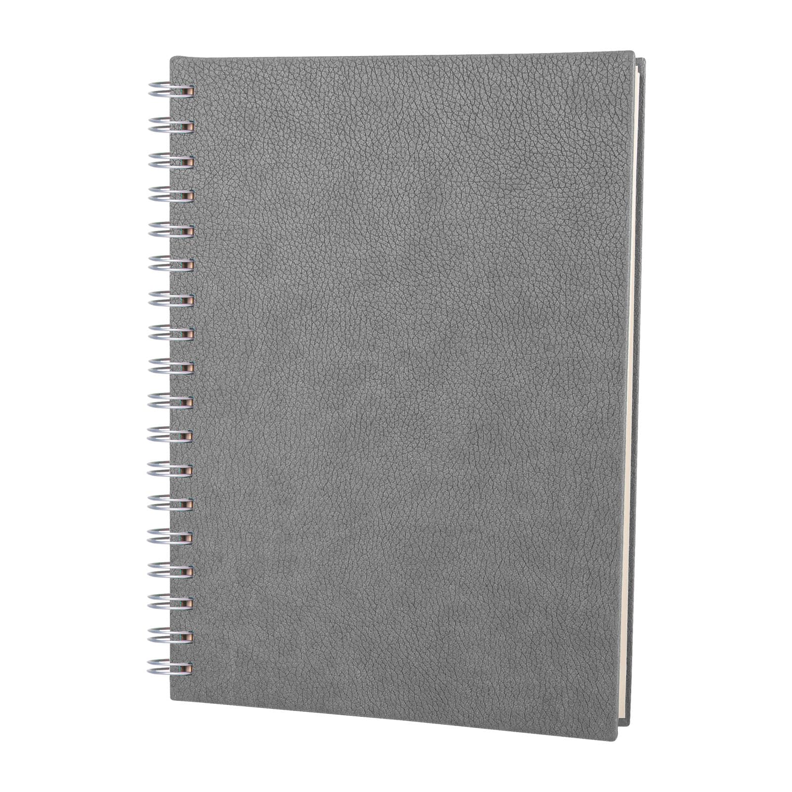 ALTINDAĞ GRİ KARELİ SPİRALLİ TARİHSİZ DEFTER (17X24 CM) Model 306822 promosyon ürünü