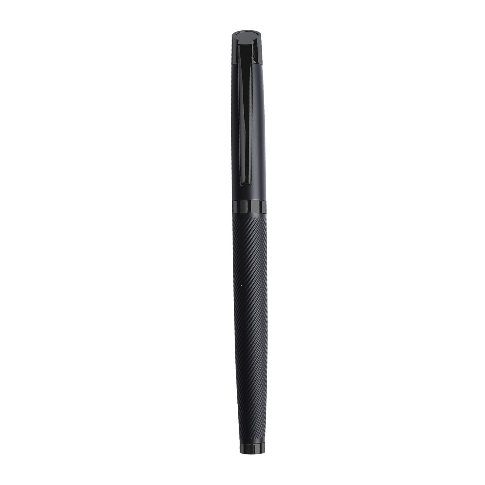 DÜZİÇİ SİYAH METAL ROLLER KALEM