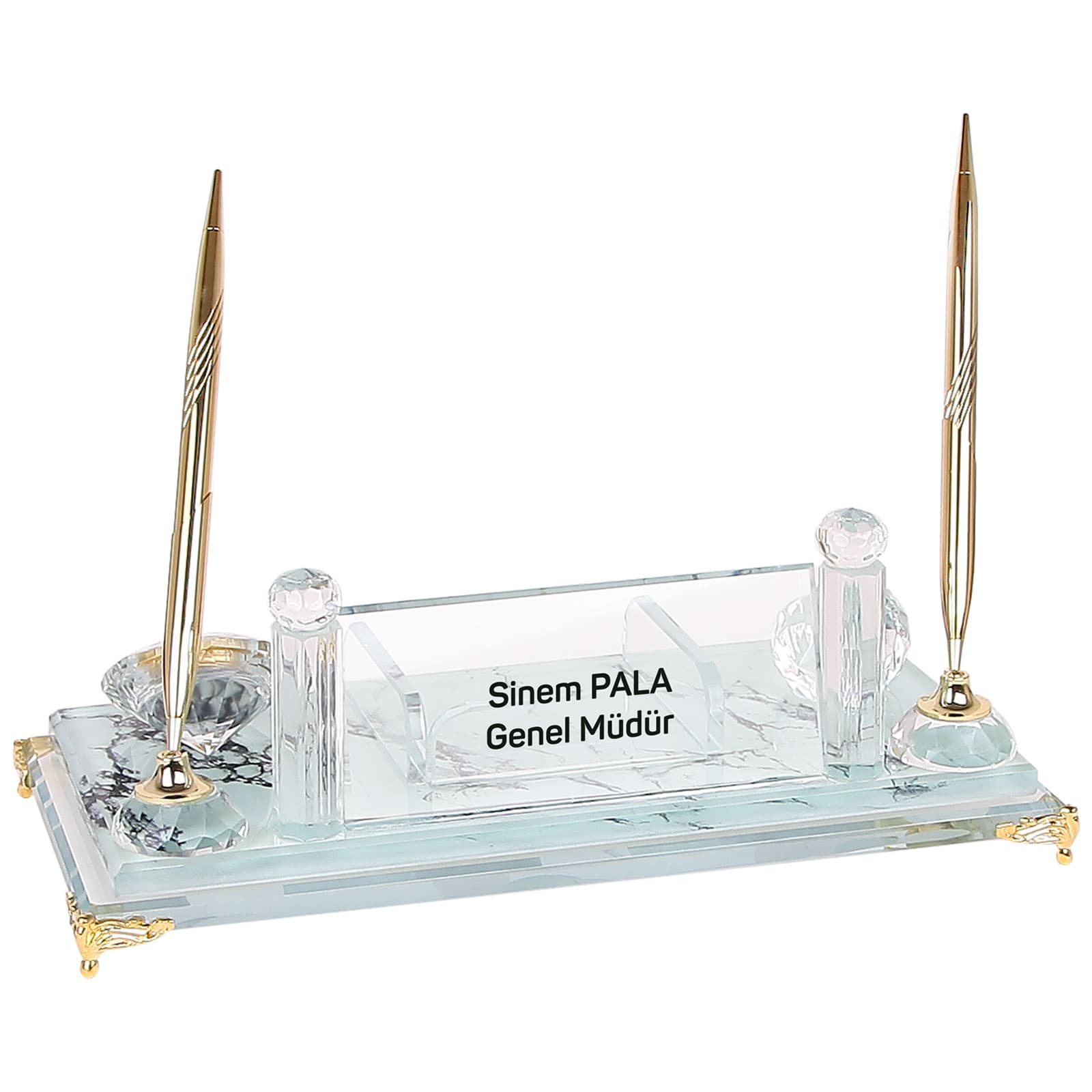 BULUT KRİSTAL MASA SETİ Model 488020 promosyon ürünü
