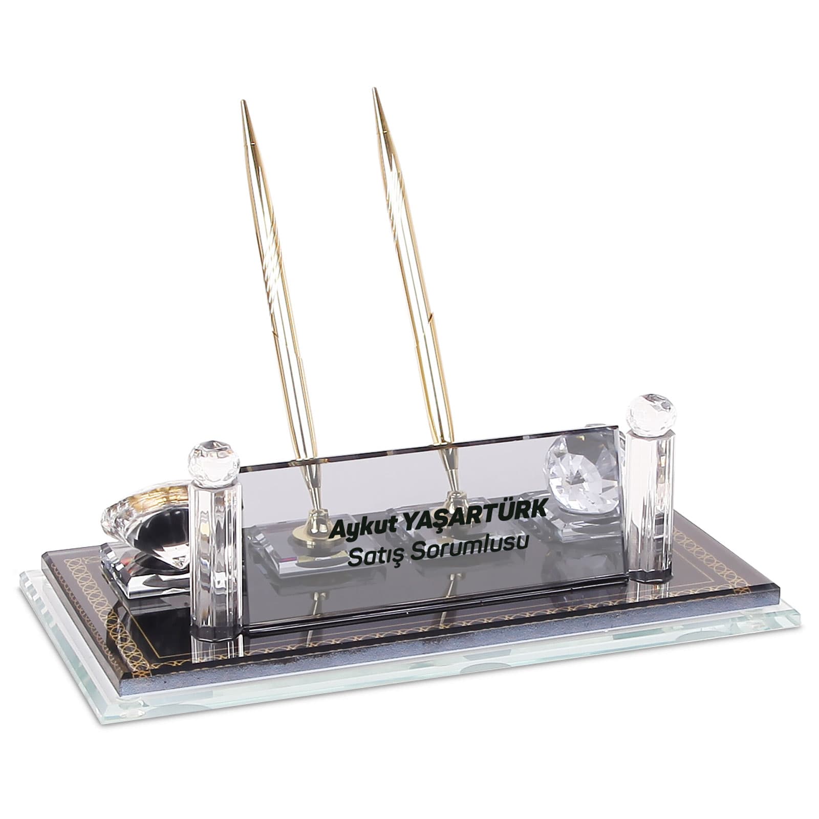 LALEGÜL KRİSTAL MASA İSİMLİK promosyon ürünü
