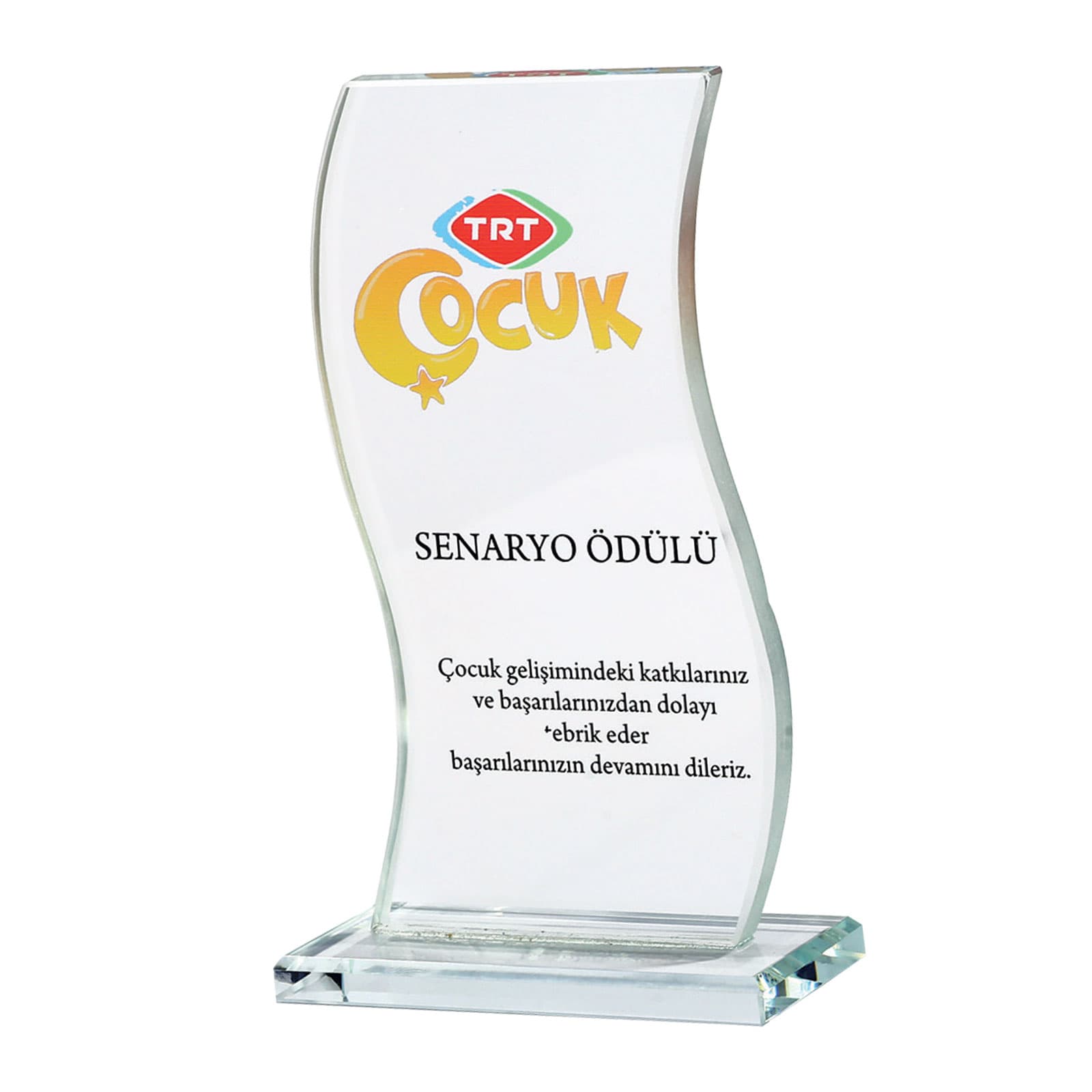 SAYAN KRİSTAL PLAKET promosyon ürünü