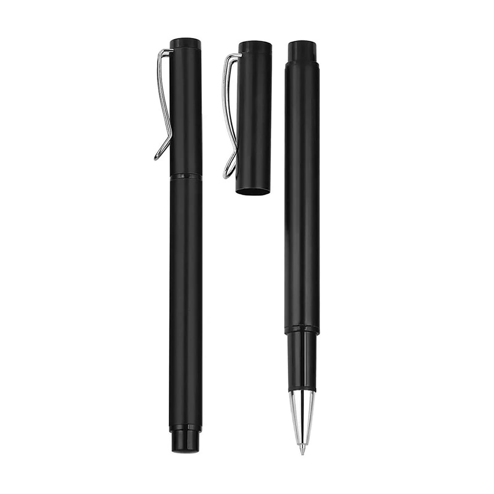 YAPRAKLI SİYAH ROLLER KALEM Model 458801 promosyon ürünü