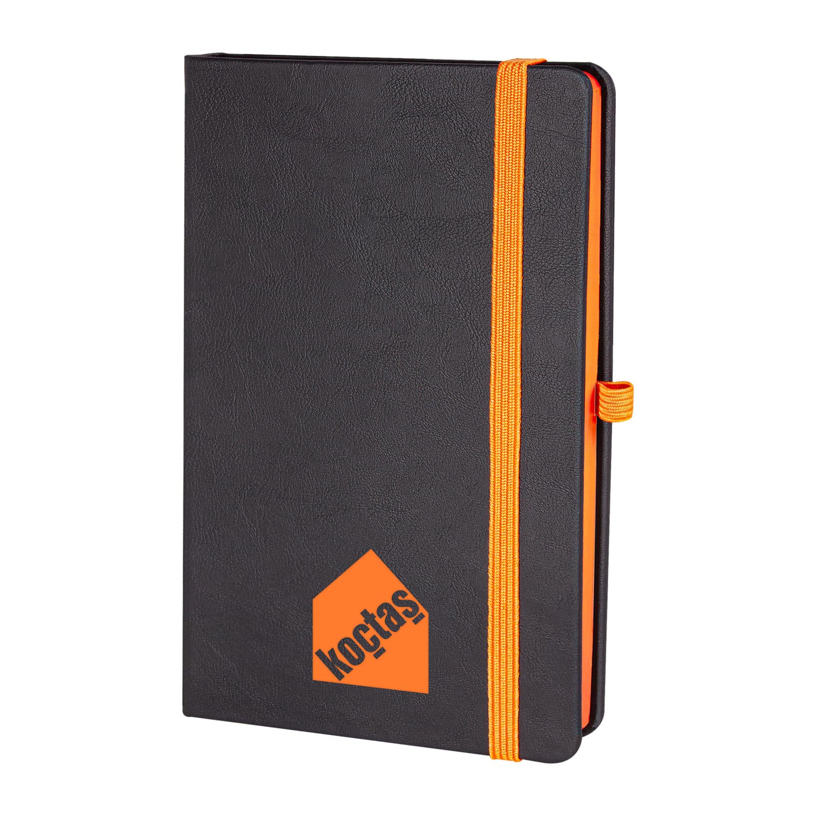 TUNALI TURUNCU TARİHSİZ DEFTER (13X21 CM) Model 301616 promosyon ürünü