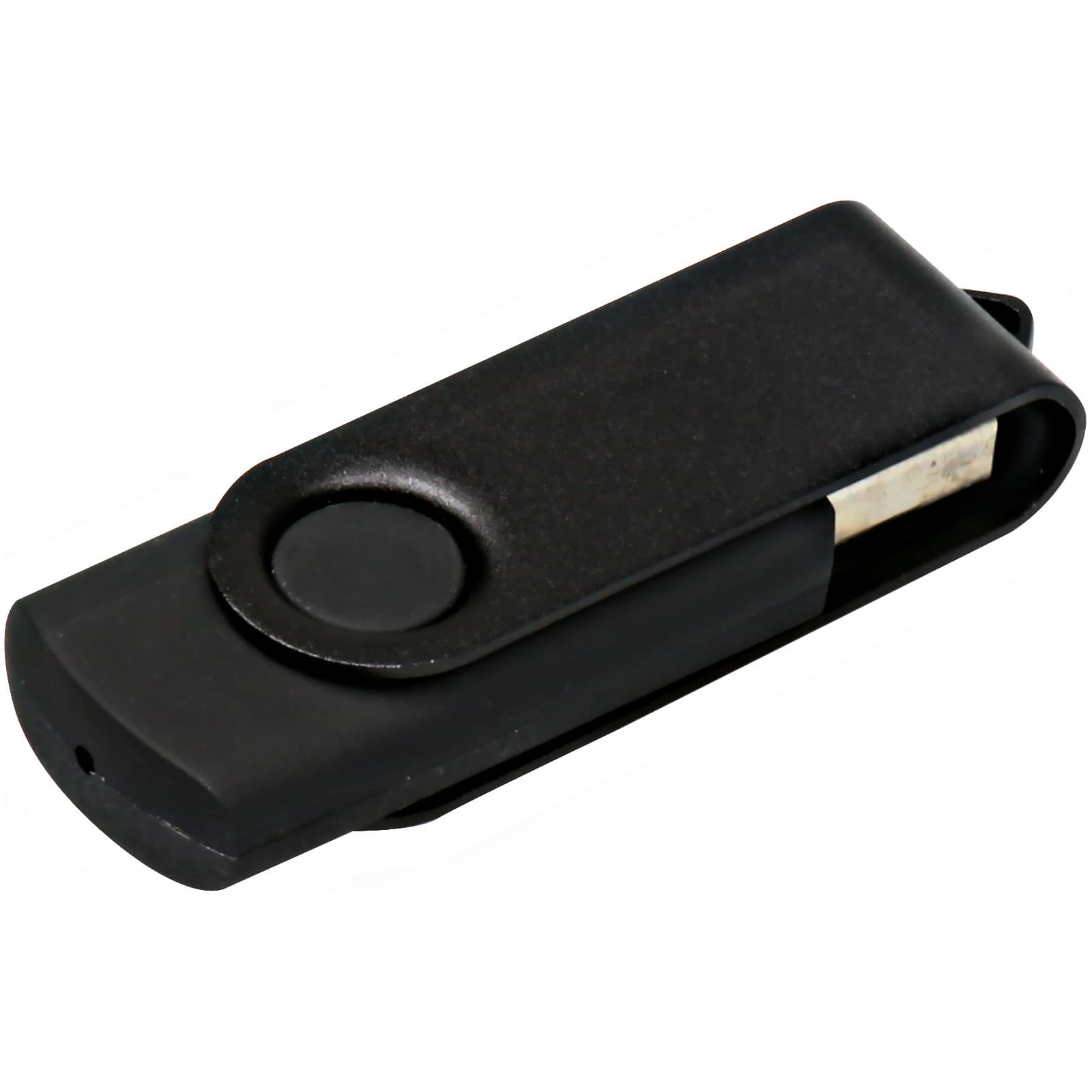 EŞREFOĞULLARI SİYAH DÖNER KAPAKLI USB BELLEK (32 GB) promosyon ürünü