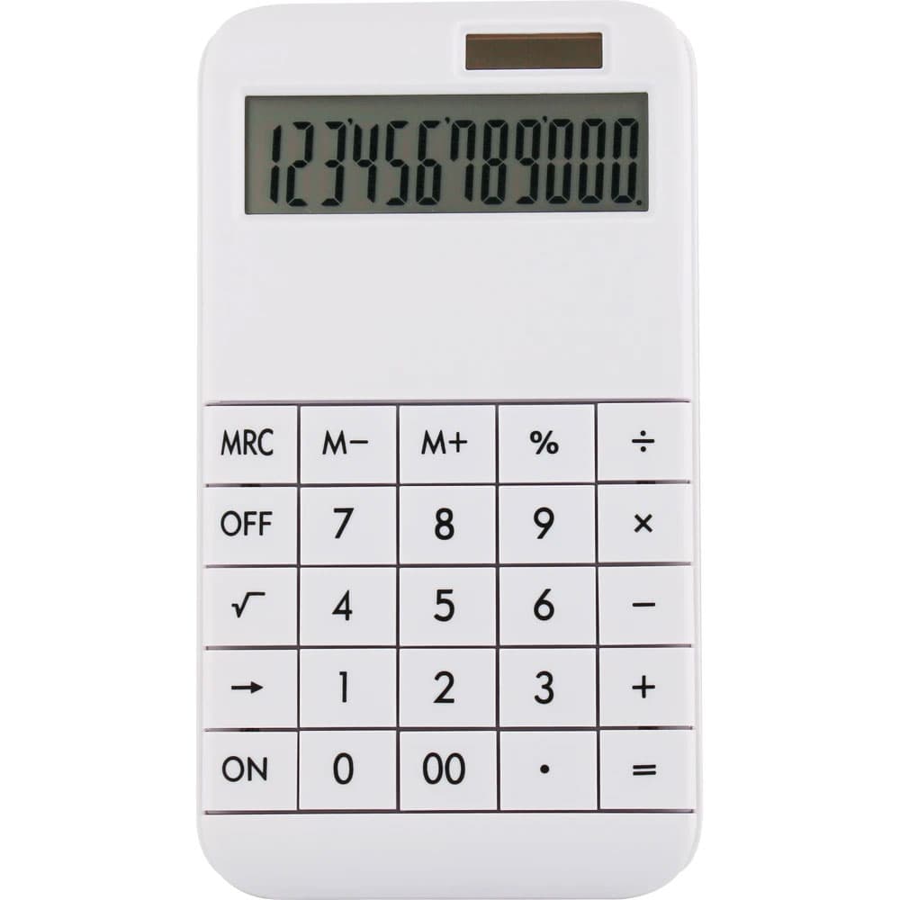 Hesap Makinesi Model HSP-02-B - Beyaz promosyon ürünü