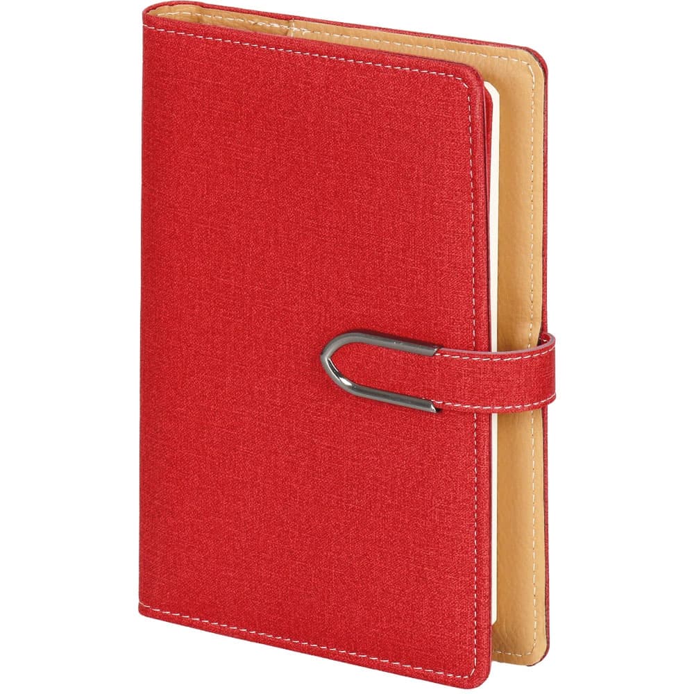 Kılıflı Defter Burgaz - Kırmızı promosyon ürünü