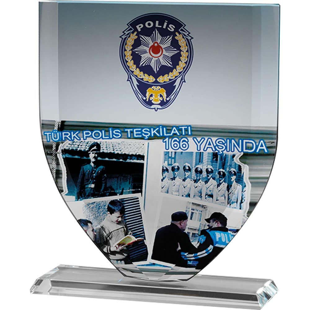 Kristal Plaket Model EKT-201 promosyon ürünü