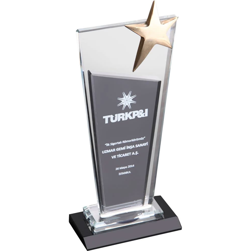 Kristal Plaket promosyon ürünü