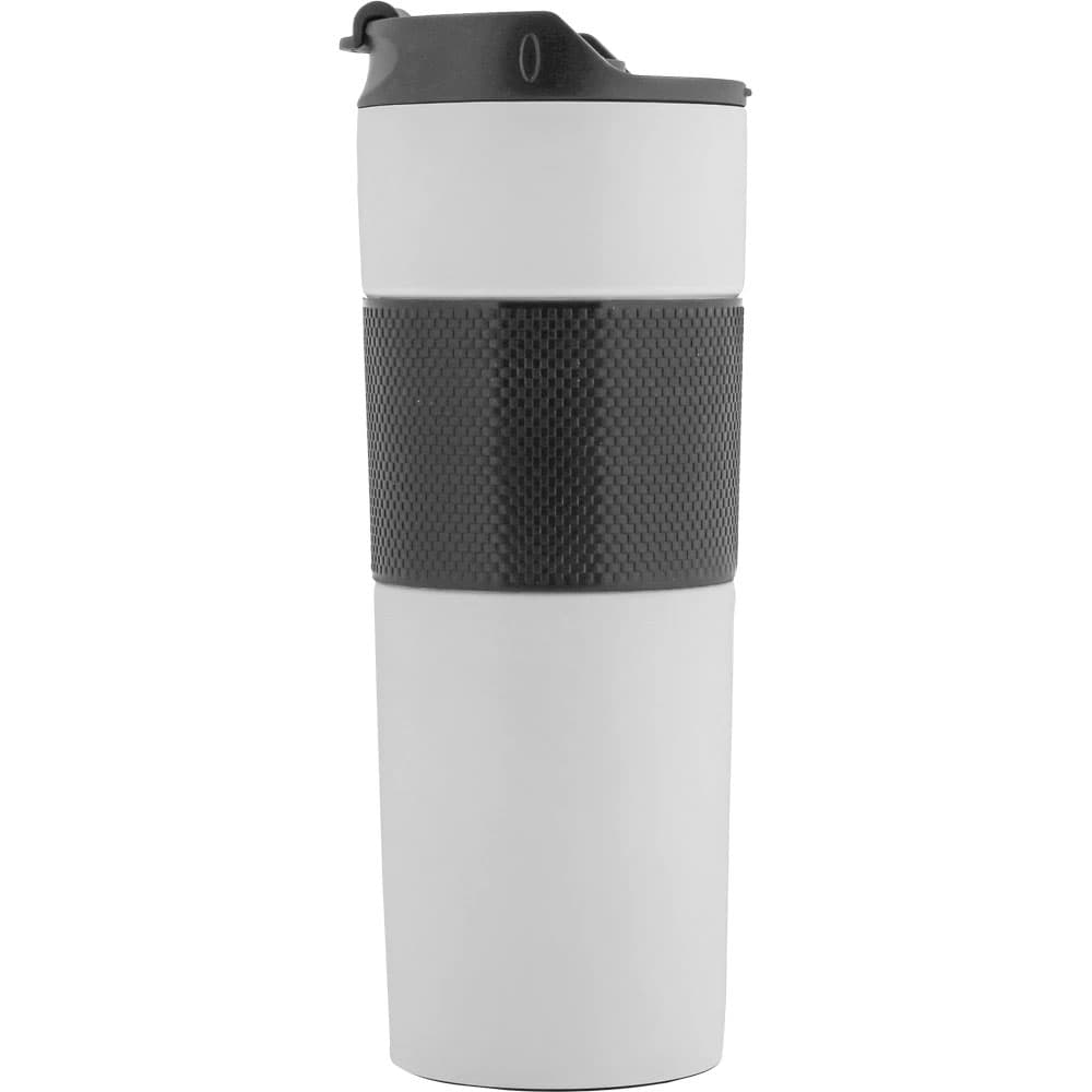French Press Termos Model 3554-B - Beyaz promosyon ürünü