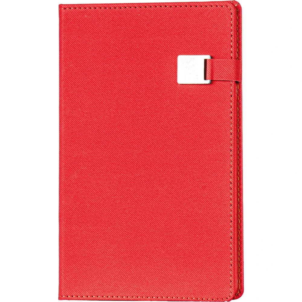 Tarihsiz Defter Edremit - Kırmızı promosyon ürünü