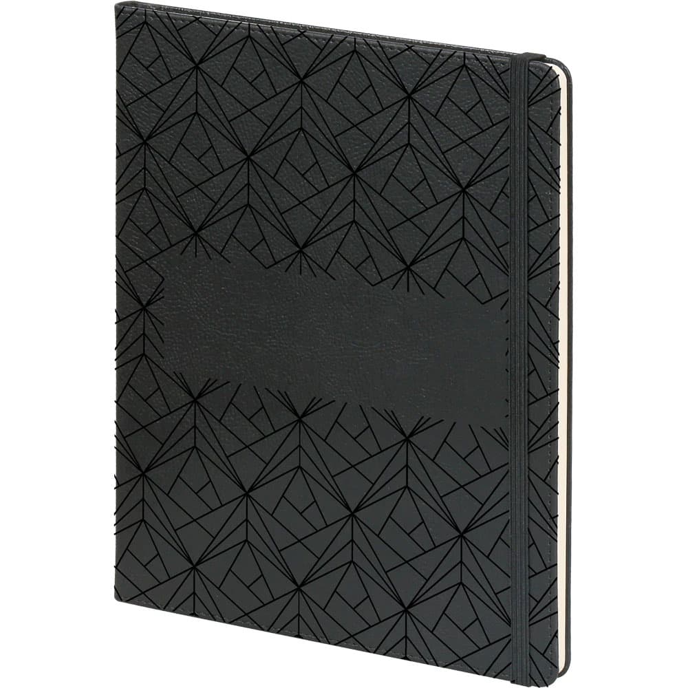 Tarihsiz Defter Güngören Desenli-S - Siyah promosyon ürünü