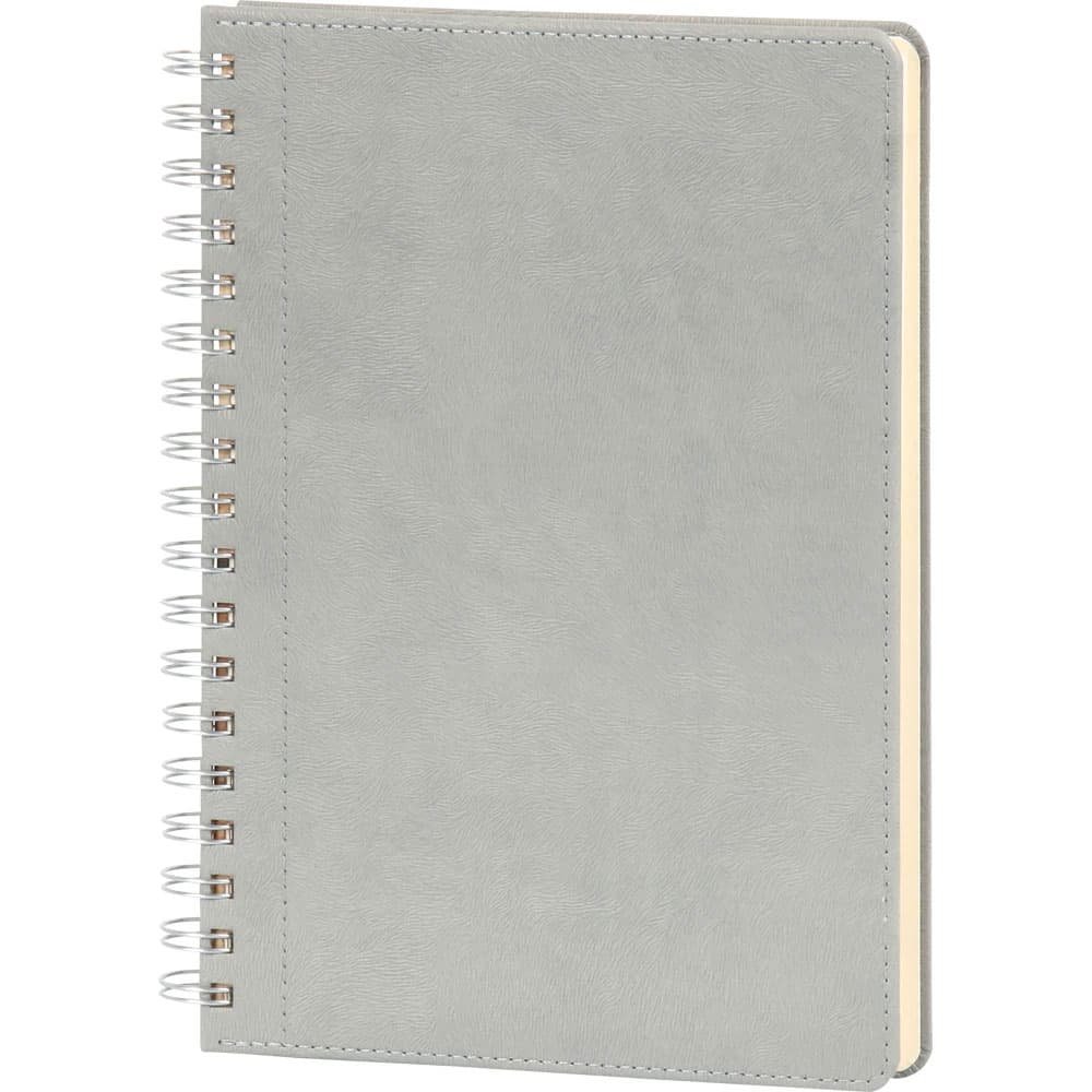 Spiralli Tarihsiz Defter Model Bağcılar-17x24-G - Gri promosyon ürünü