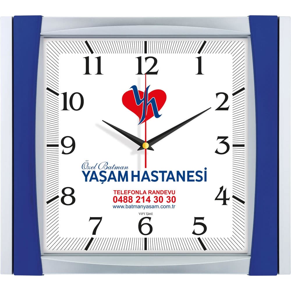 Plastik Duvar Saati Model V30-515-L promosyon ürünü