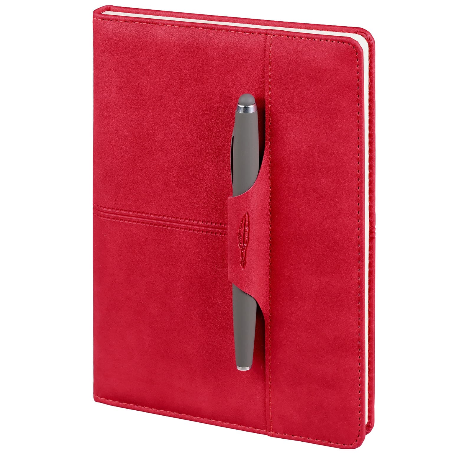 ATAKULE KIRMIZI TARİHSİZ DEFTER (15X21 CM)