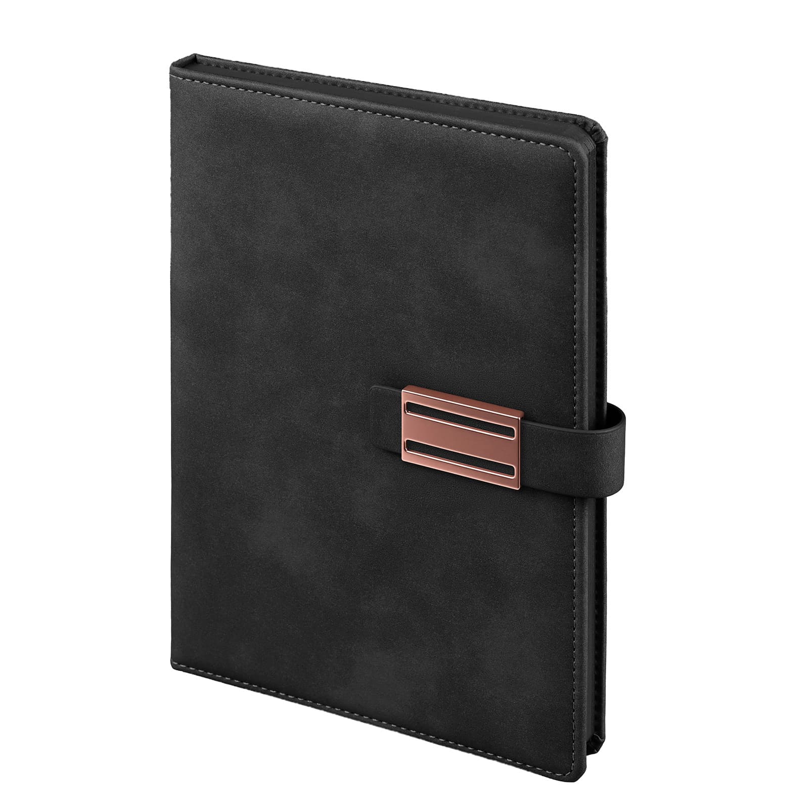 AKINCI SİYAH TARİHSİZ DEFTER (15X21 CM) promosyon ürünü