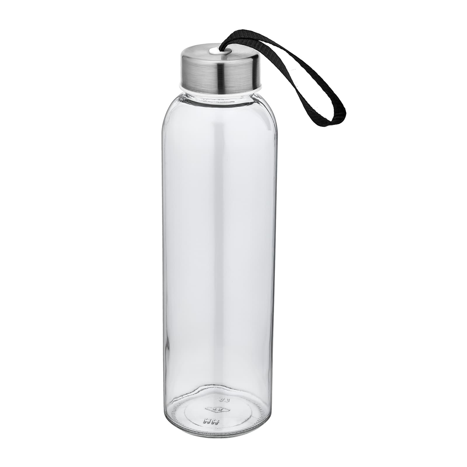 LADOGA SİYAH 550 ML CAM MATARA
