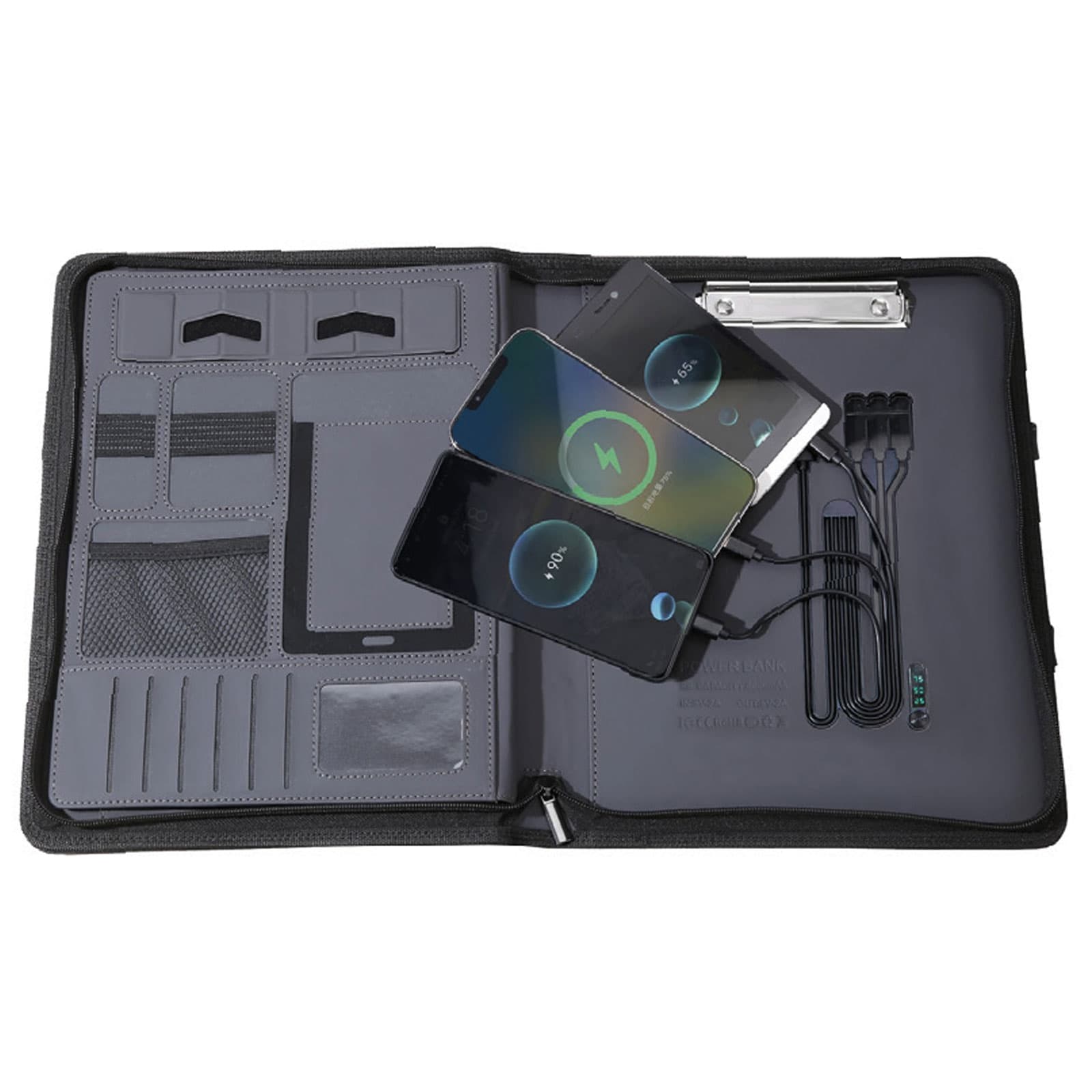 KURTBOĞAZI 8.000 MAH WIRELESS POWERBANK ORGANİZER ÇANTA