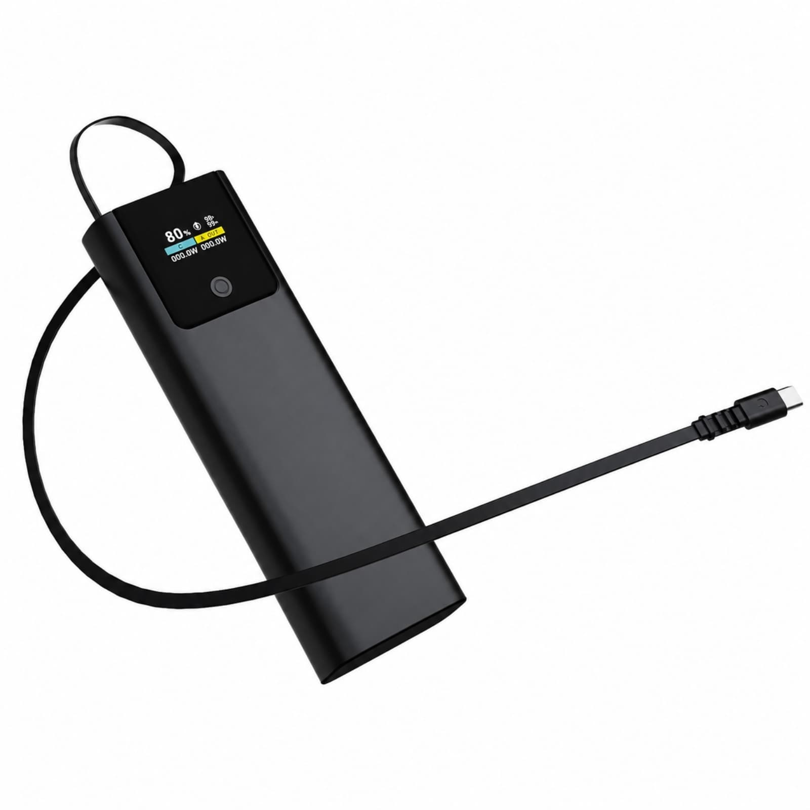 AKYAKA 20.000 MAH SİYAH POWERBANK promosyon ürünü