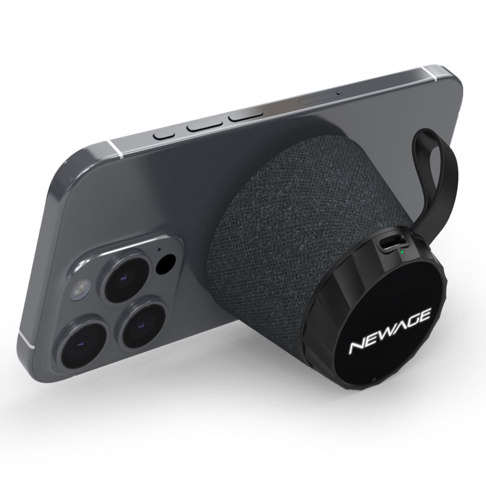 YANKI SİYAH BLUETOOTH MIKNATISLI IŞIKLI HOPARLÖR