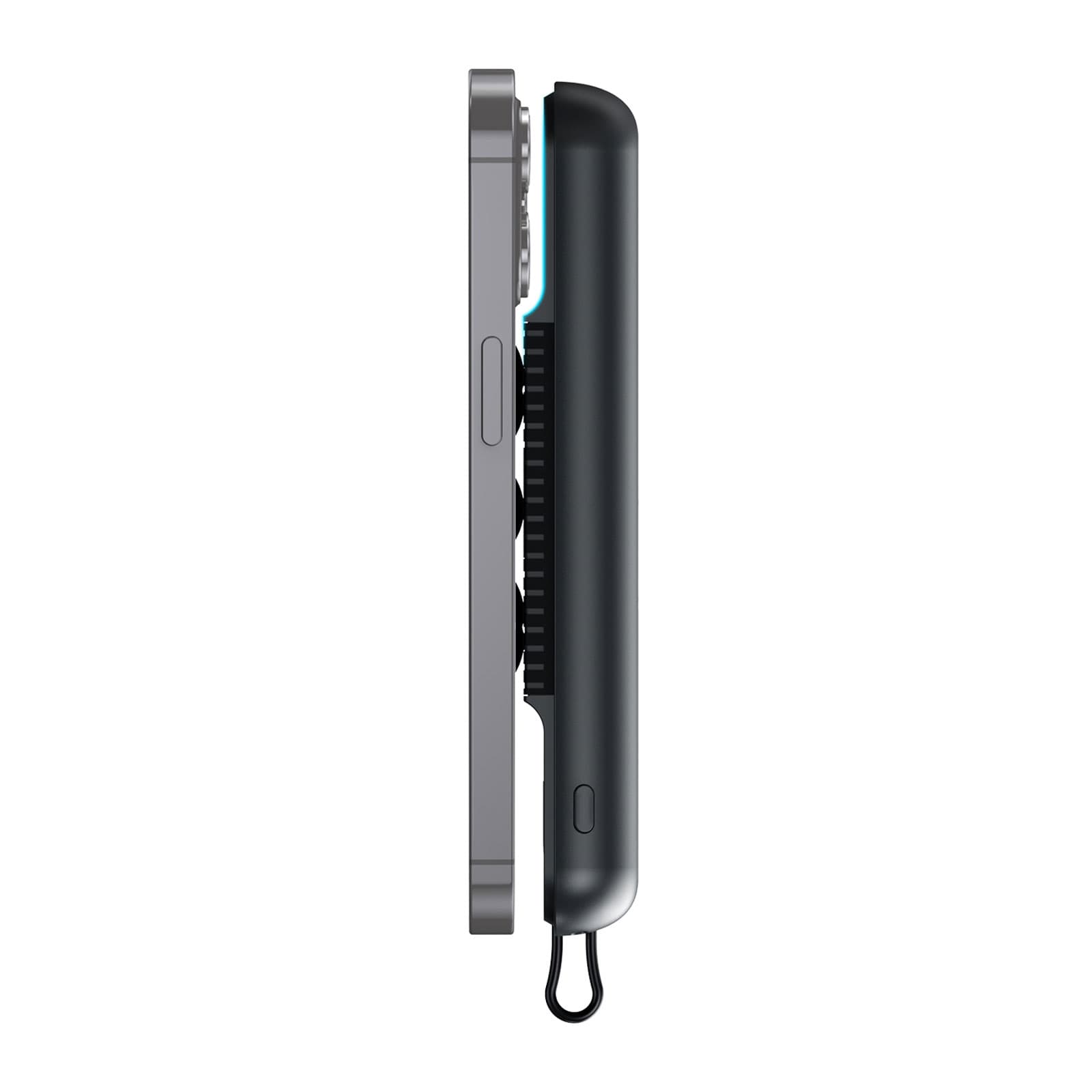 ÇİRİŞ 10.000 MAH SİYAH WIRELESS STANDLI POWERBANK