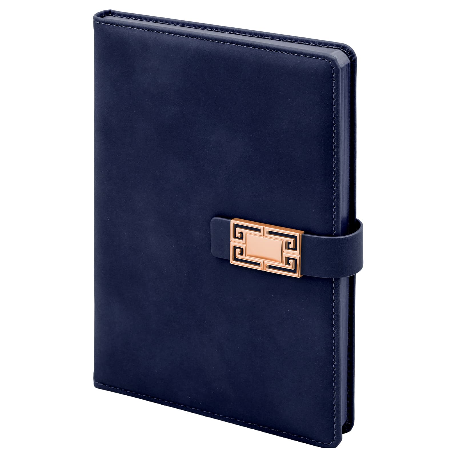 ÖVEÇLER LACİVERT TARİHSİZ DEFTER (15X21 CM)