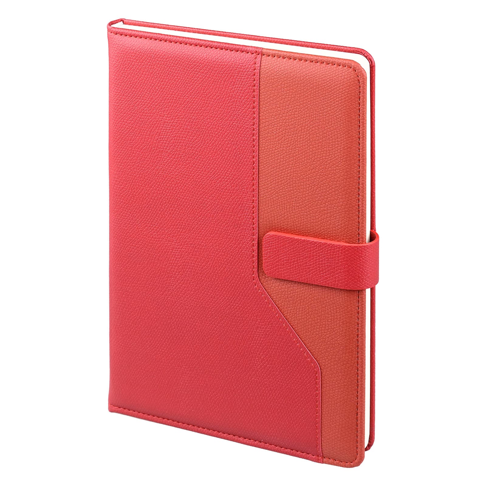 BEŞTEPE KIRMIZI TARİHSİZ DEFTER (15X21 CM)