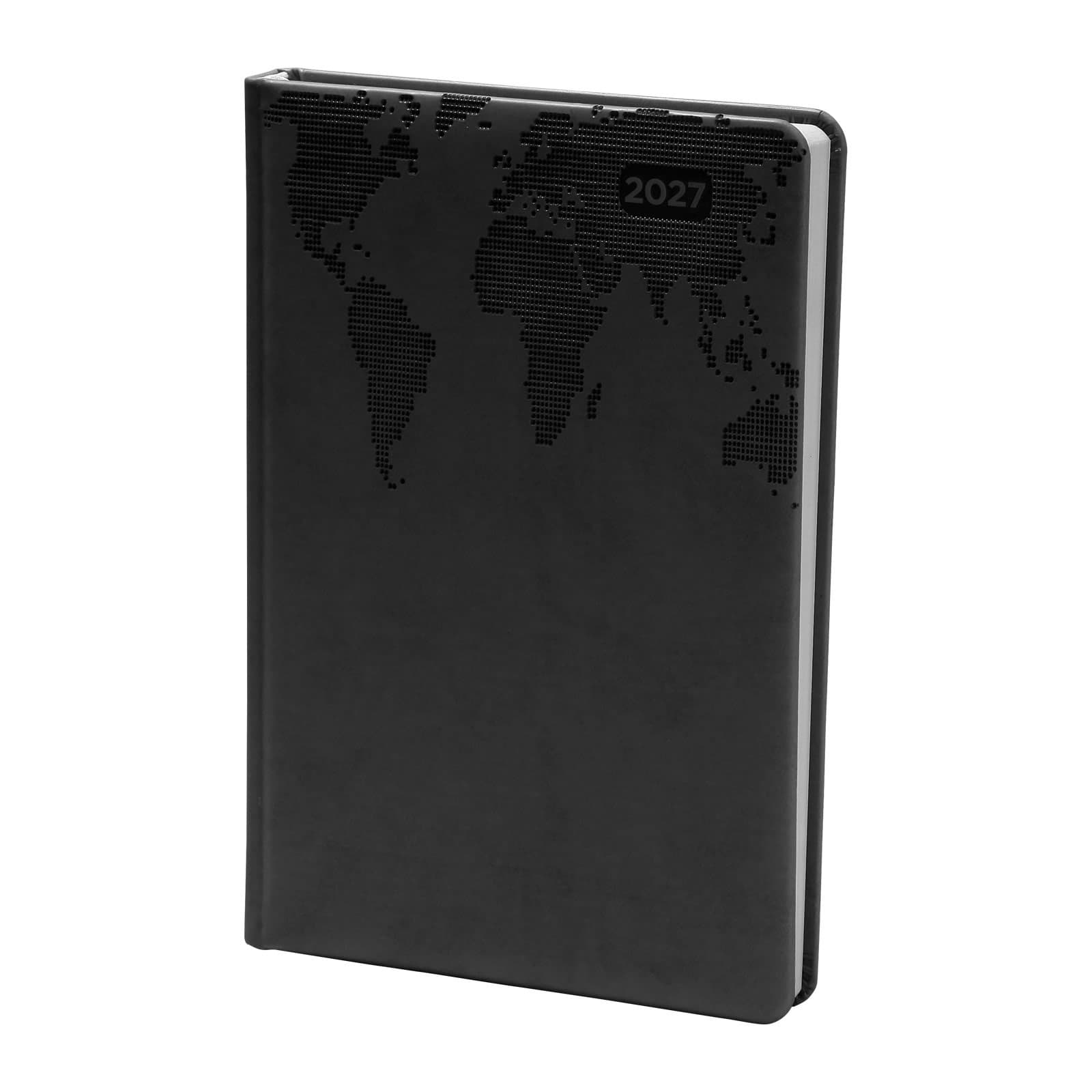 KOCATEPE SİYAH TARİHLİ AJANDA (17X24 CM) promosyon ürünü