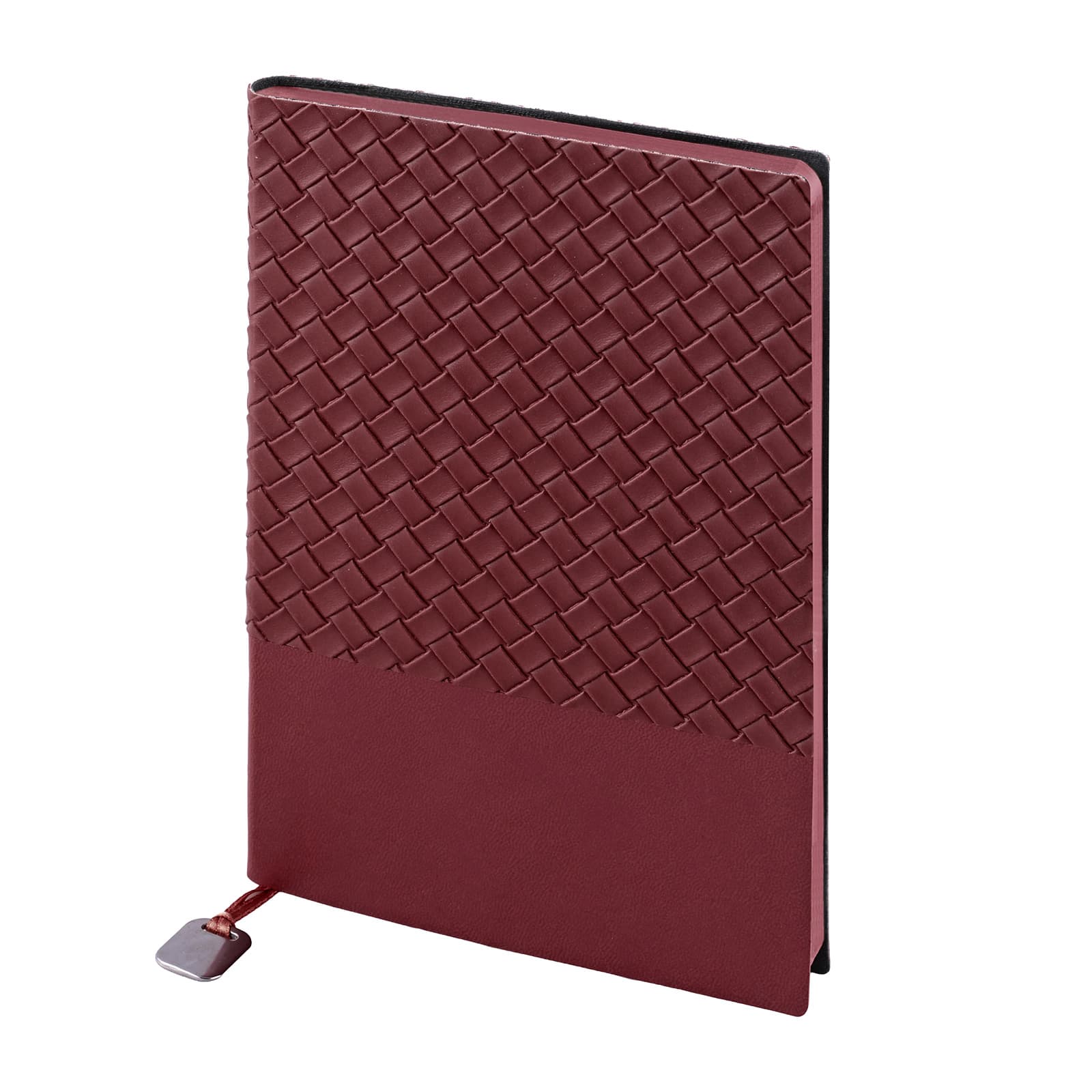 AKAY BORDO TARİHSİZ DEFTER (15X21 CM)