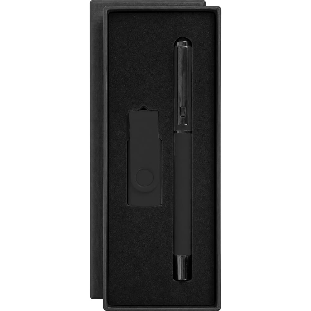 USB Kalem Set Model 9210-32GB-S - Siyah promosyon ürünü