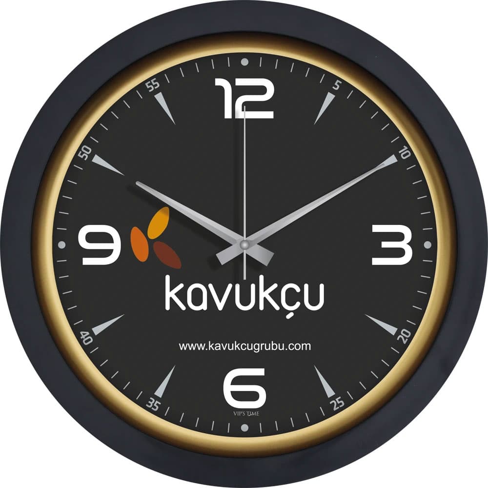 Plastik Duvar Saati logo baskılı ucuz promosyon ürünleri toptan fiyat