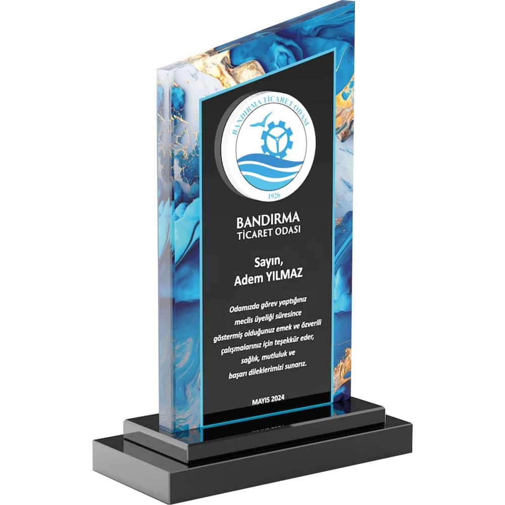 Kristal Plaket